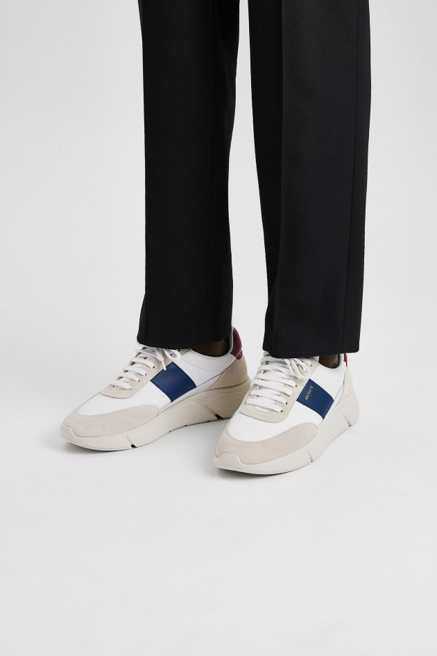 Axel Arigato Cremino Azul Branco Genesis Vintage Runner