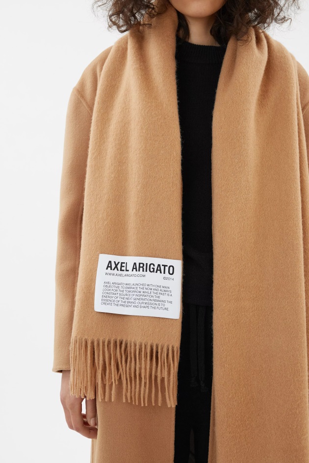 Axel Arigato Logo B Bel Cachecol Bege