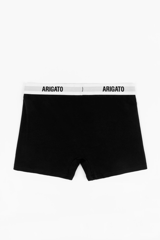 Boxers De Assinatura Preto Branco Axel Arigato